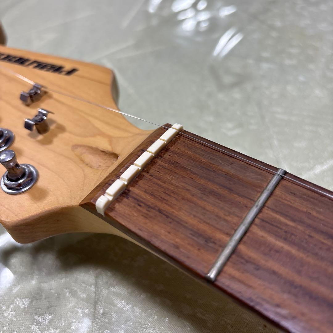 プレイテック旧型ストラト　訳ありスクワイアー　ブレット(ネックを外して発送)