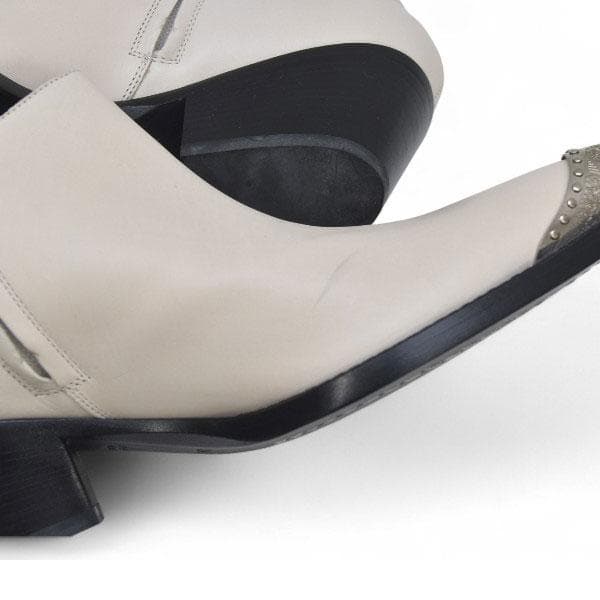 ほぼ新品❤️サルトル メタルトゥ ショートブーツ 38(約25cm)