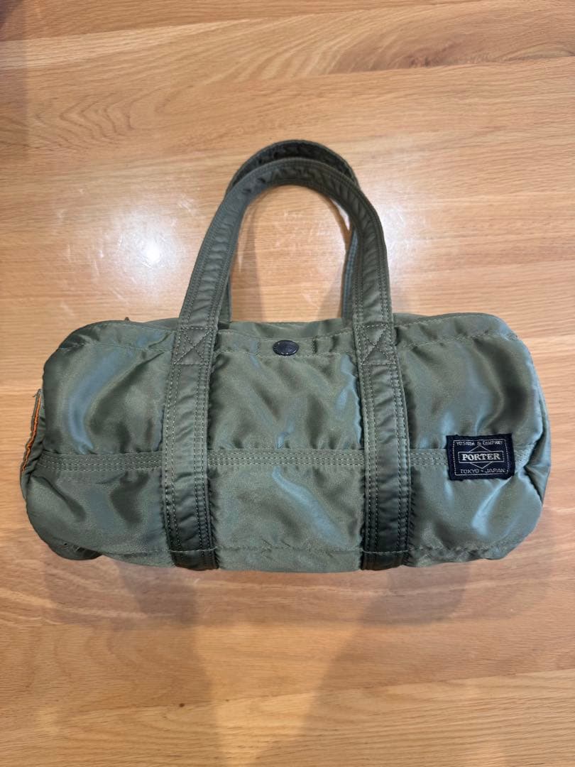 希少 ポーター タンカー ダッフル ミニボストンバッグSサイズ セージ