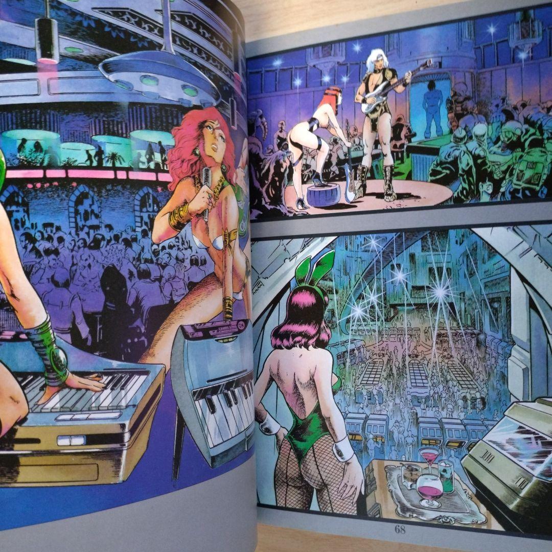 『COBRA GIRLS』コブラ　画集　イラスト集　寺沢武一　ポスター付き