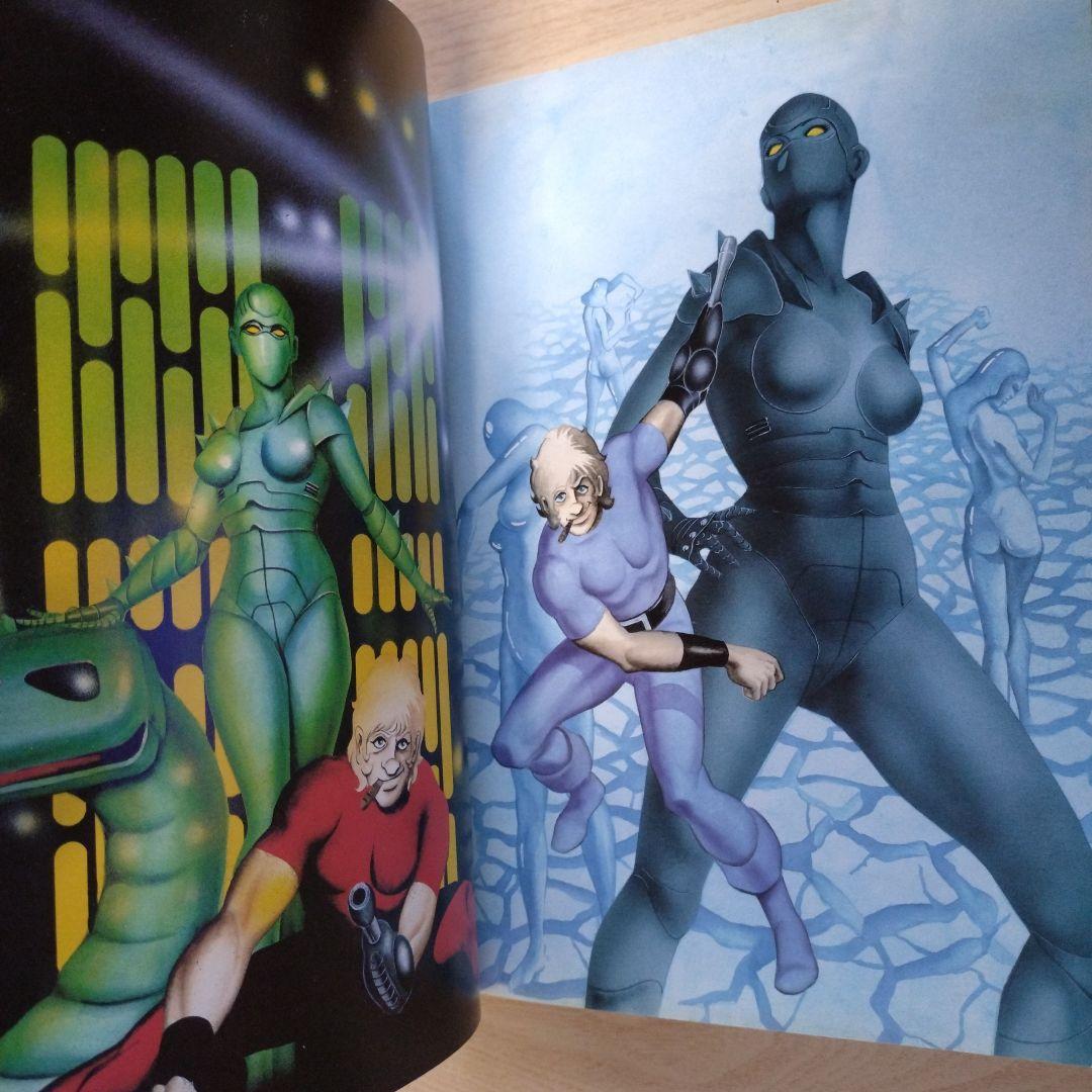 『COBRA GIRLS』コブラ　画集　イラスト集　寺沢武一　ポスター付き