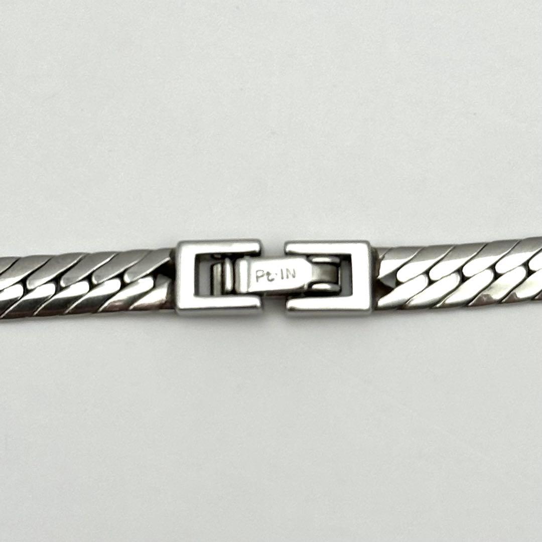 Pt-IN 喜平ネックレス プラチナ ゲルマニウム シルバー