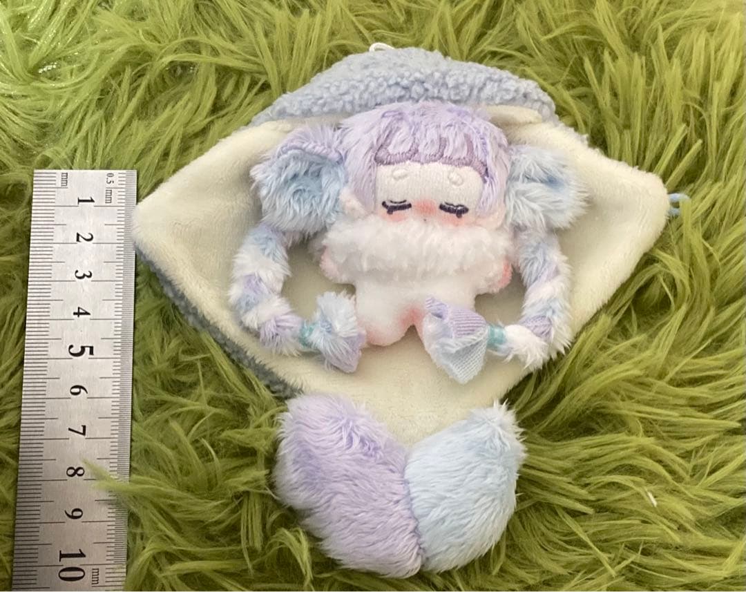 自作ぬいぐるみ・薄紫と水色の子