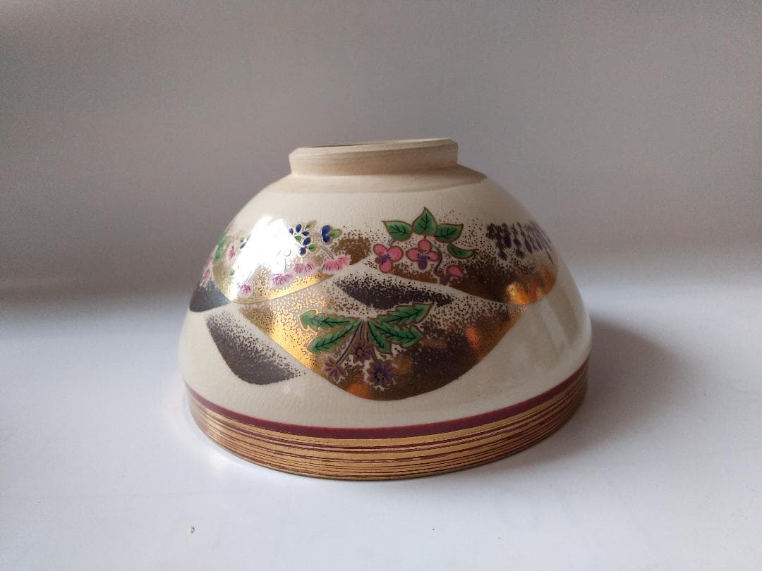 加藤貴山 作 天目金彩山水 抹茶碗 京焼 清水焼 茶道具 抹茶碗 新品 未使用