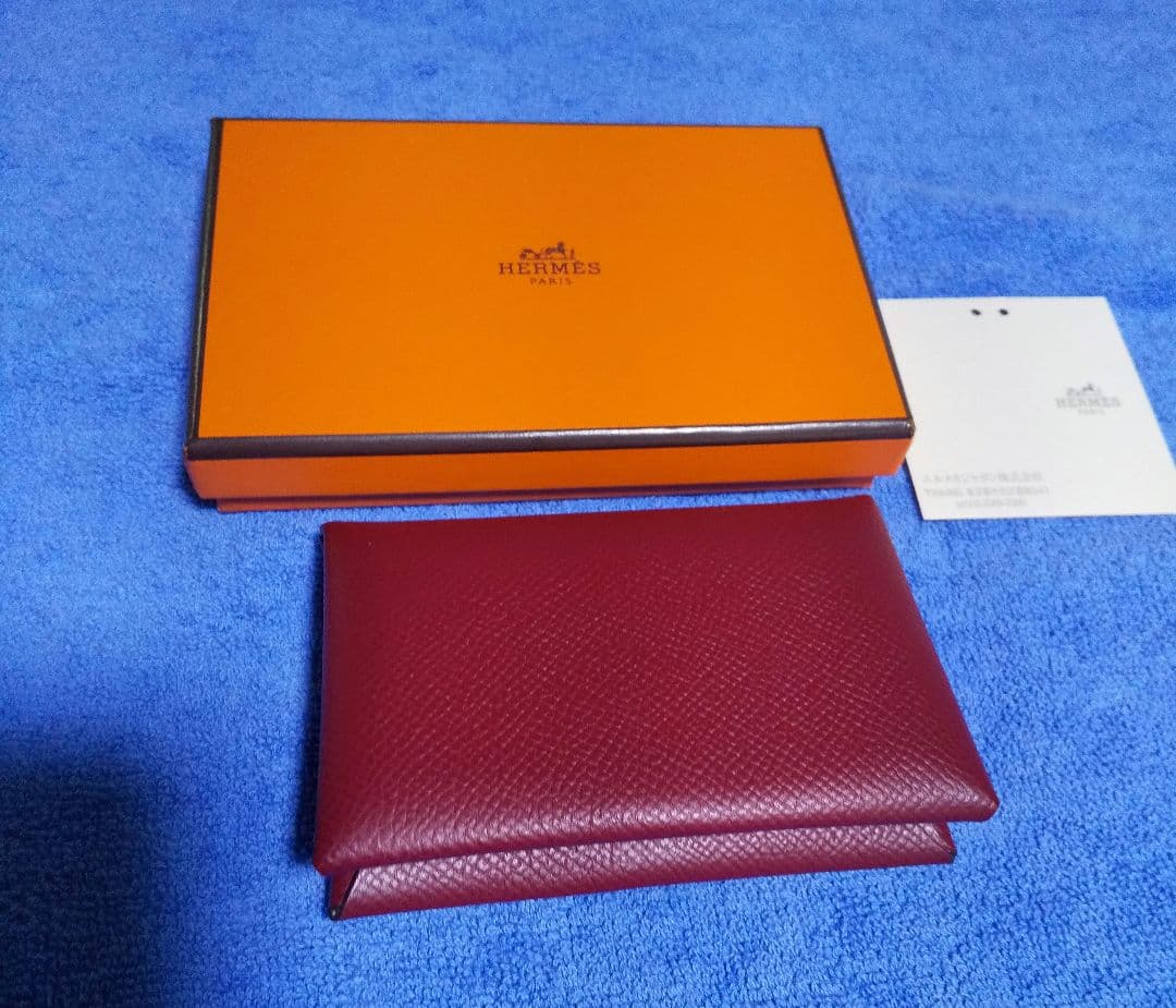 エルメス カルヴィ バイカラー