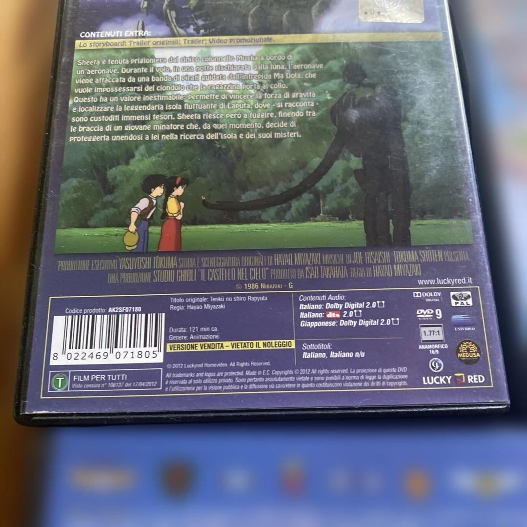 イタリア語版 スタジオジブリシリーズDVDまとめ