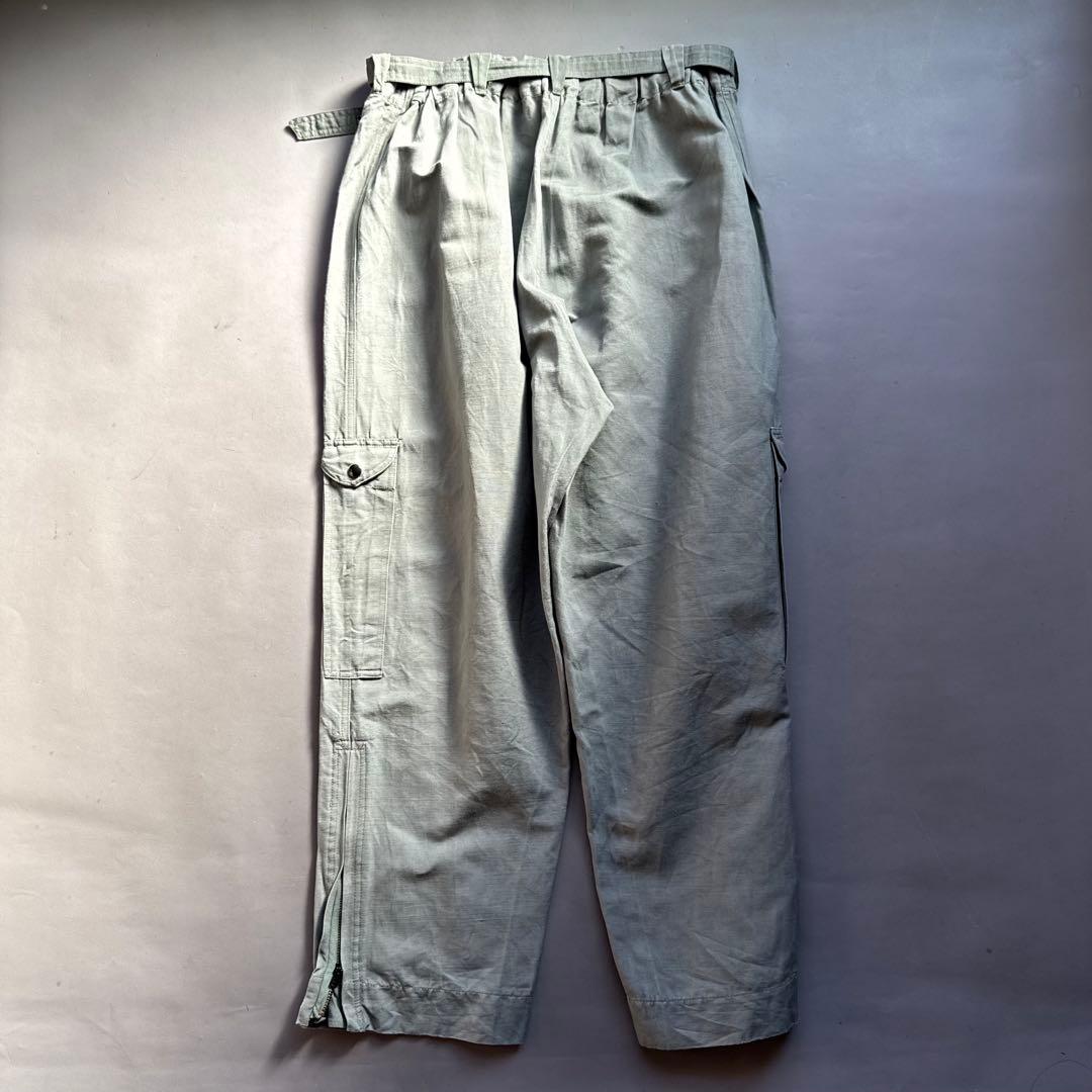 60s イタリア空軍実物 パイロットパンツ PRENTICEジップ ヴィンテージ