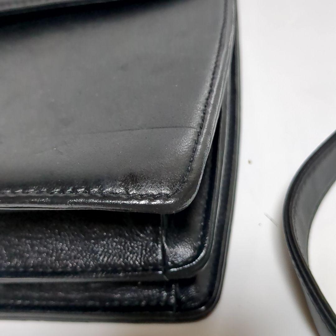 ✨モンブラン✨ブリーフケース 2way ロゴ レザー ブラック