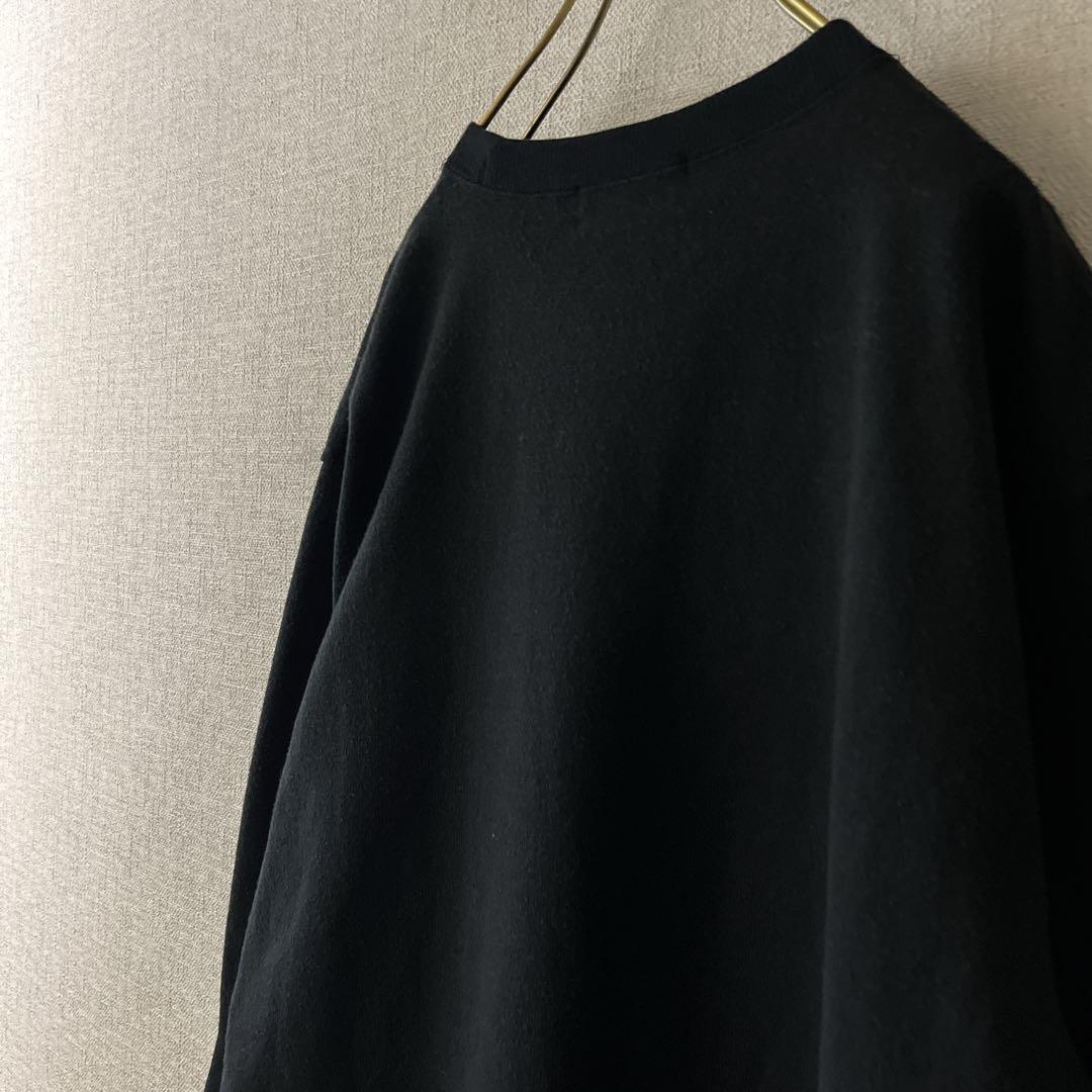 ヒステリックグラマー ヒスガール アーチロゴ スウェット トレーナー ブラック