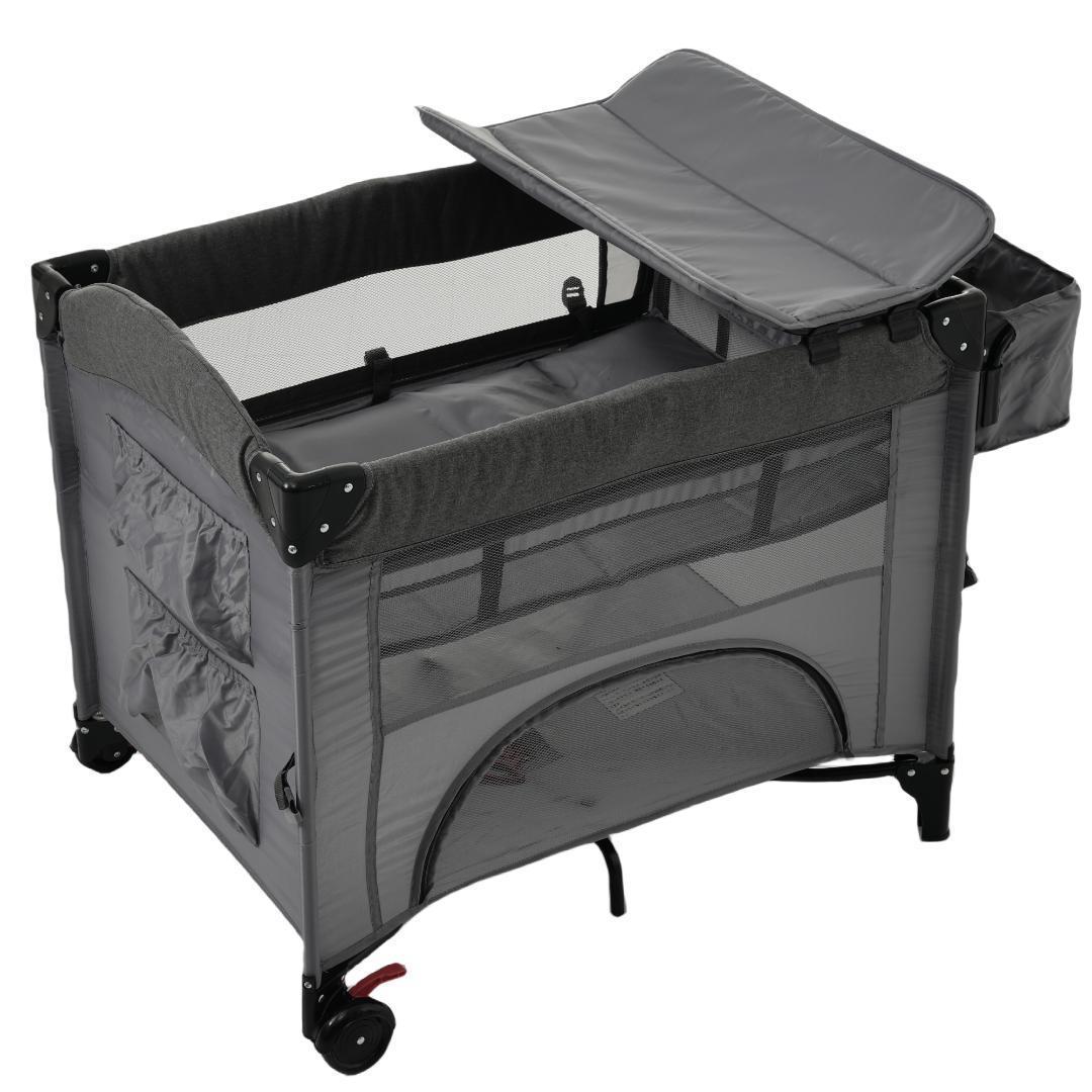 ベビーベッド ベビーサークル 折りたたみ 添い寝ベッド 多機能 軽量