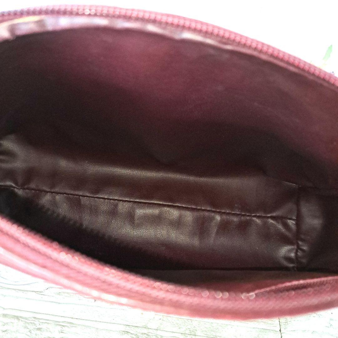 ✨️超美品✨️CELINE セリーヌ　Cマカダムキャンバス カーフワインレッド