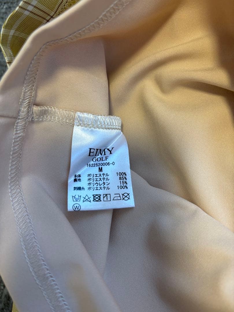 エイミーゴルフ　セットアップ　スカート　春ゴルフ