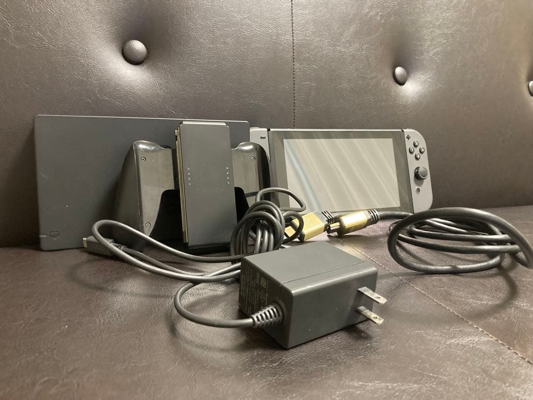 Nintendo Switch グレー 本体 ACアダプター付き