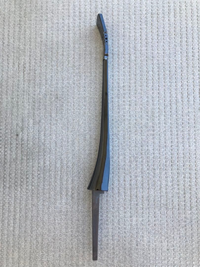 沖縄 三線 久場春殿型 棹のみ たぶん黒檀