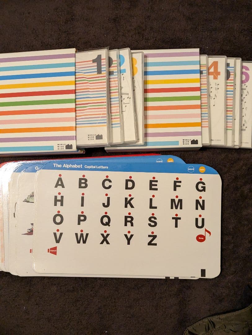 【ほぼフルセット】ワールドワイドキッズ　まとめ売り　英語教材　ベネッセ