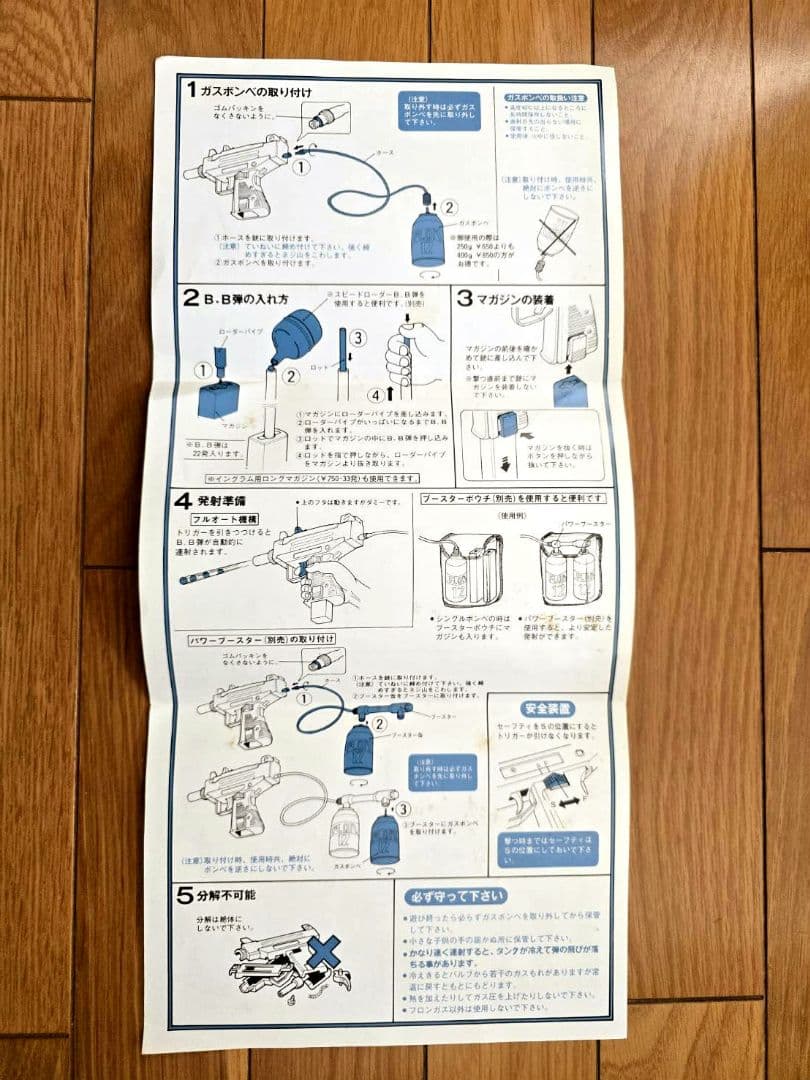 マルゼン製　UZIフルオートピストル