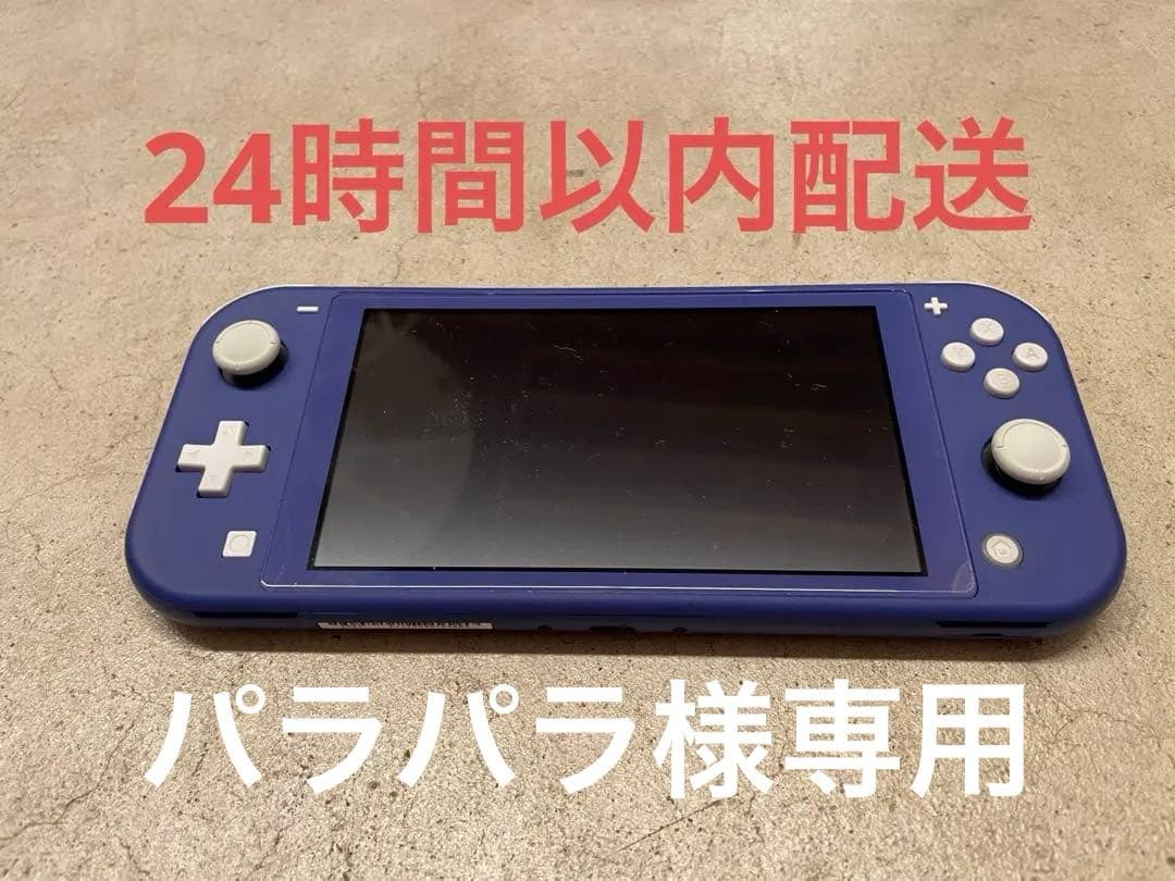 Nintendo Switch Lite 青　充電アダプター付き