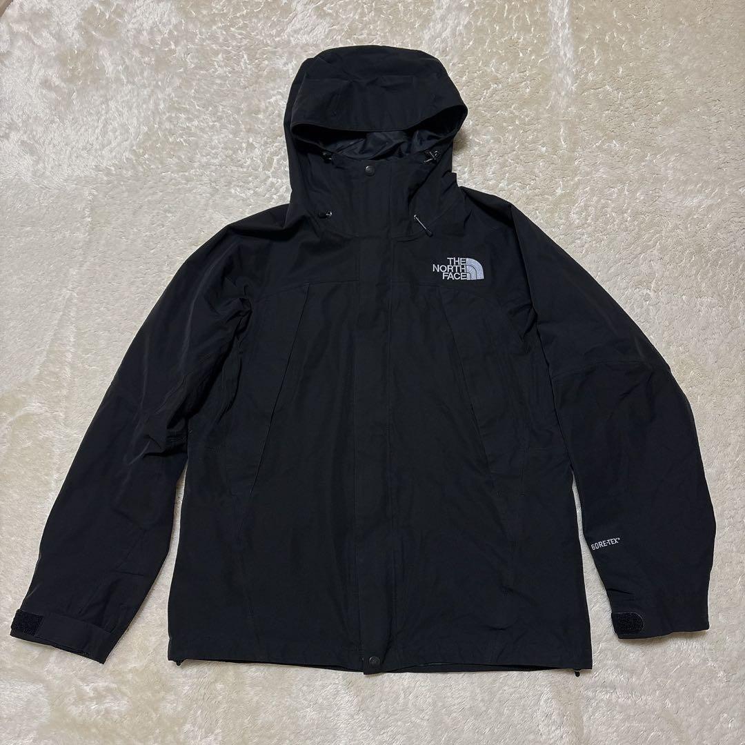 美品THE NORTH FACE マウンテンジャケット GORE-TEX 黒 L