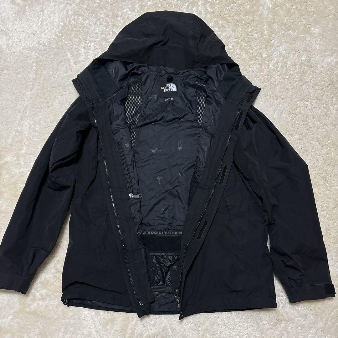 美品THE NORTH FACE マウンテンジャケット GORE-TEX 黒 L