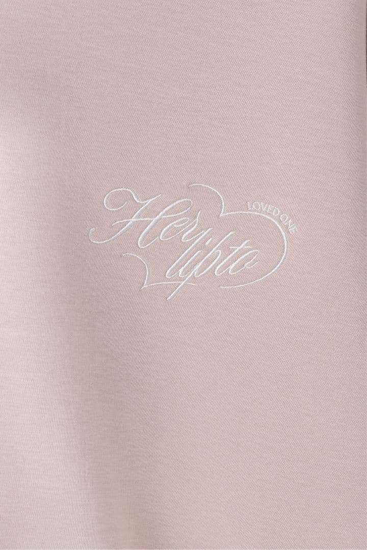 【新品未使用】Loved one Hoodie rose petale