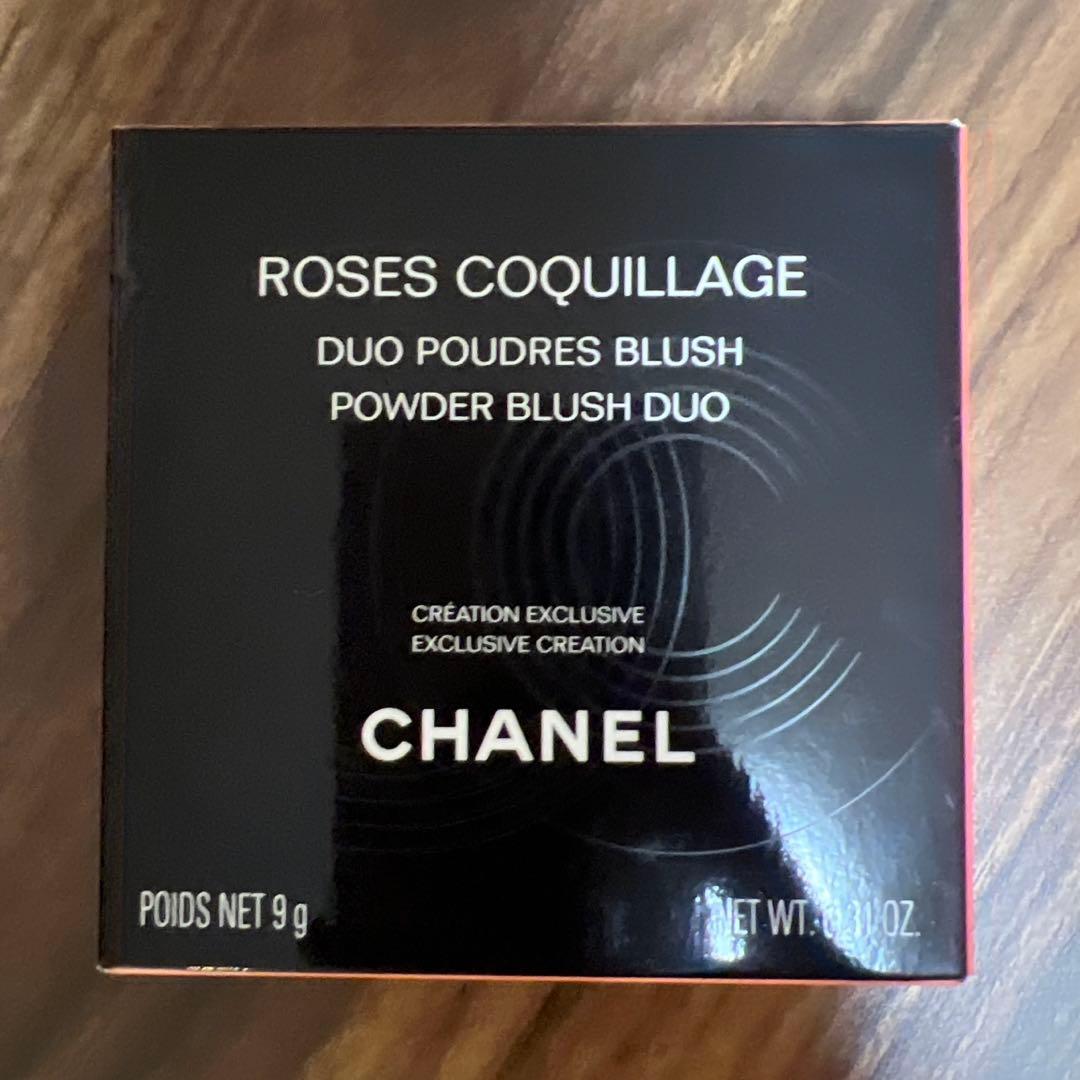 CHANEL 新品 チークカラー ローズコキヤージュ 特別限定品　新品未使用
