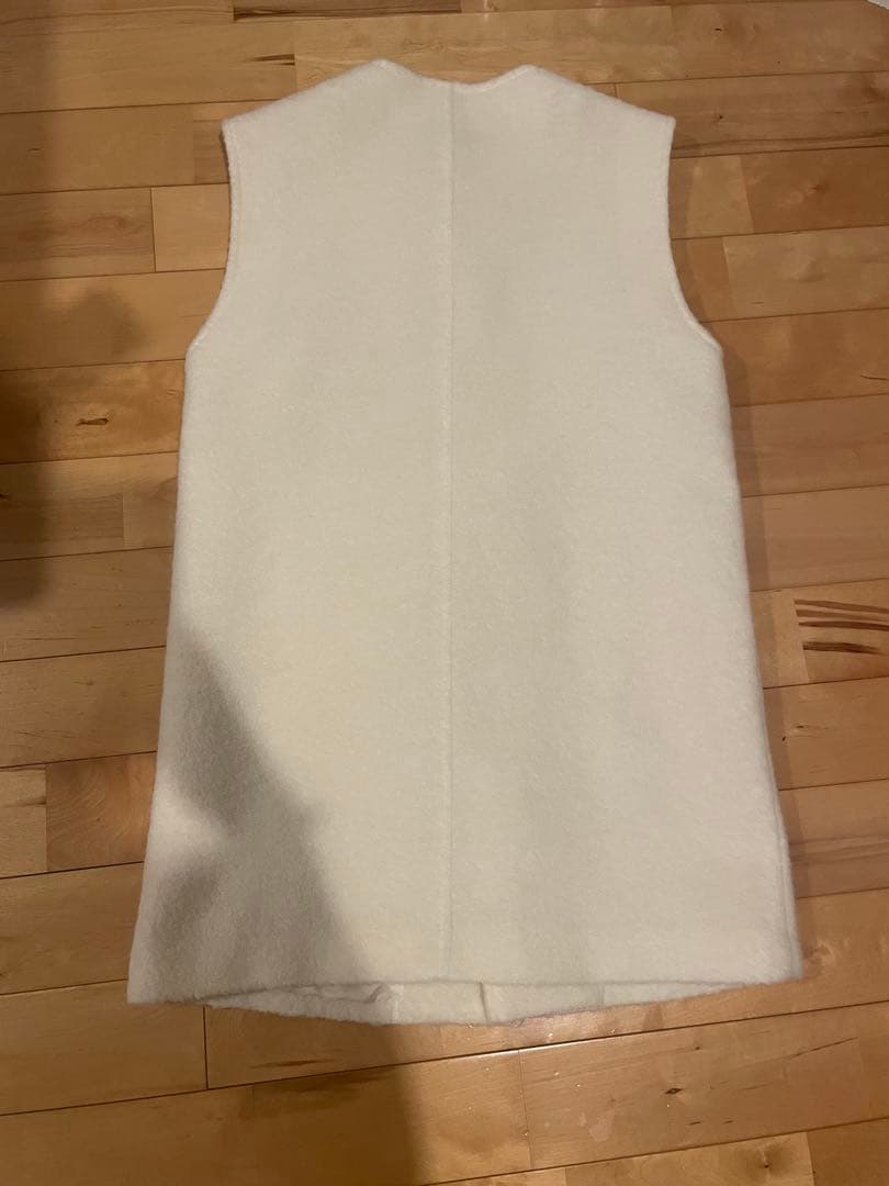 【12/4掲載終了】MACPHEE マカフィー　シープパイルクルーネックジレ