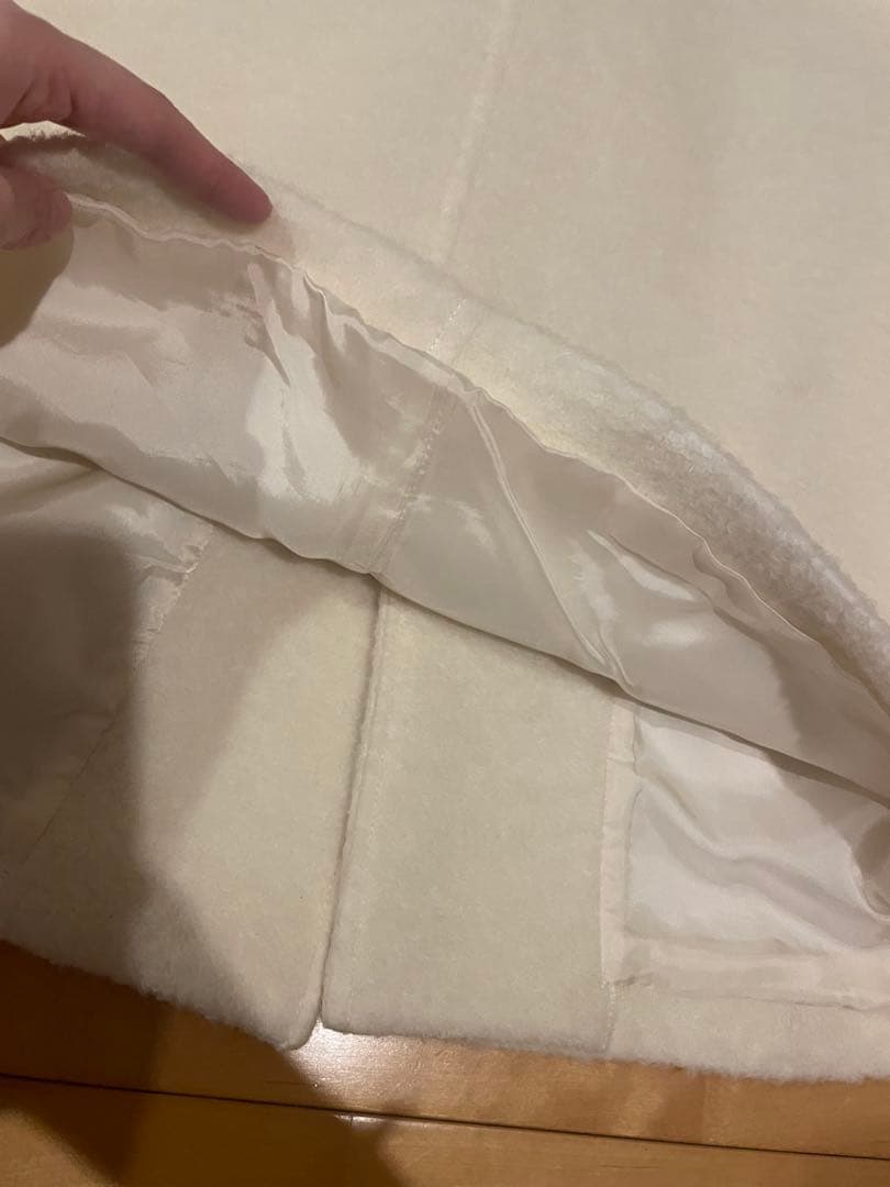 【12/4掲載終了】MACPHEE マカフィー　シープパイルクルーネックジレ