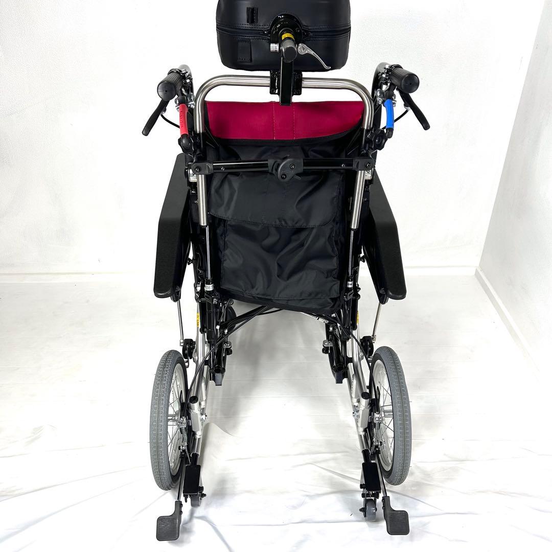日進医療器 RedwoodⅢ 車イス　高級　折りたたみ　リクライニング可