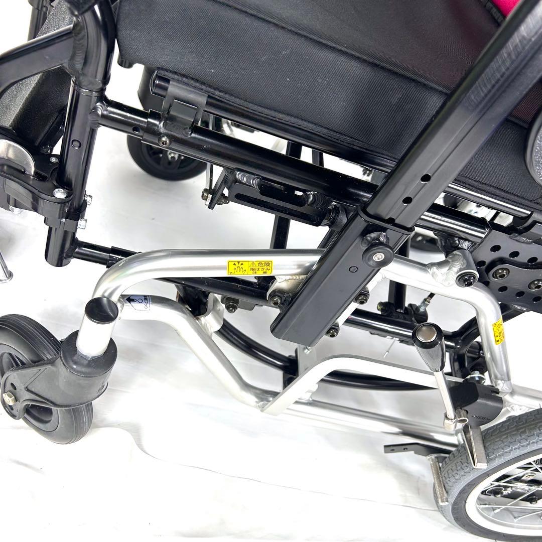 日進医療器 RedwoodⅢ 車イス　高級　折りたたみ　リクライニング可