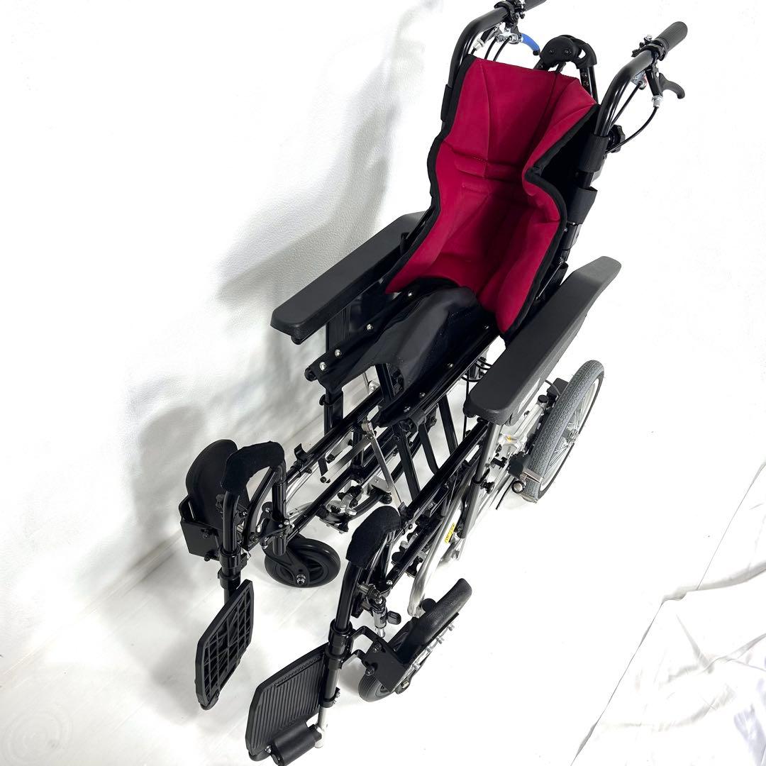 日進医療器 RedwoodⅢ 車イス　高級　折りたたみ　リクライニング可