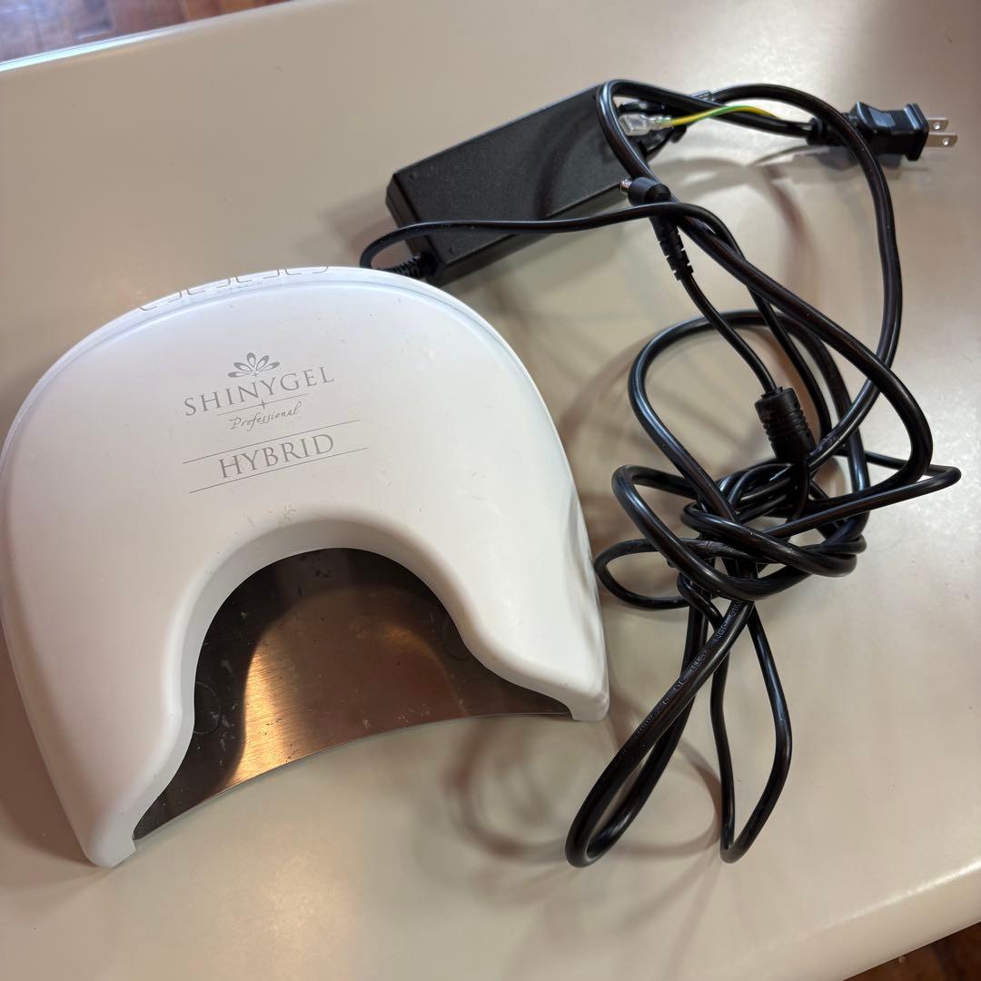SHINY GEL ハイブリッド ネイルライト箱付き　有線