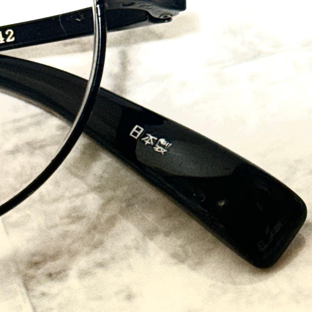 利克作 七百壱 ラウンド　丸メガネ　度入り