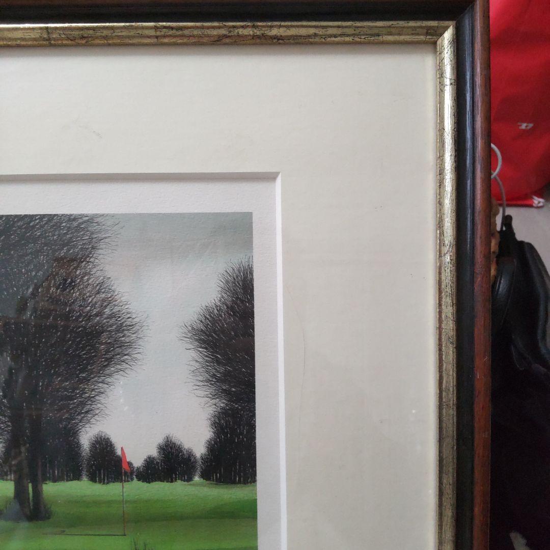 値下げ　デペルト「ショールクリークゴルフクラブ」リトグラフ