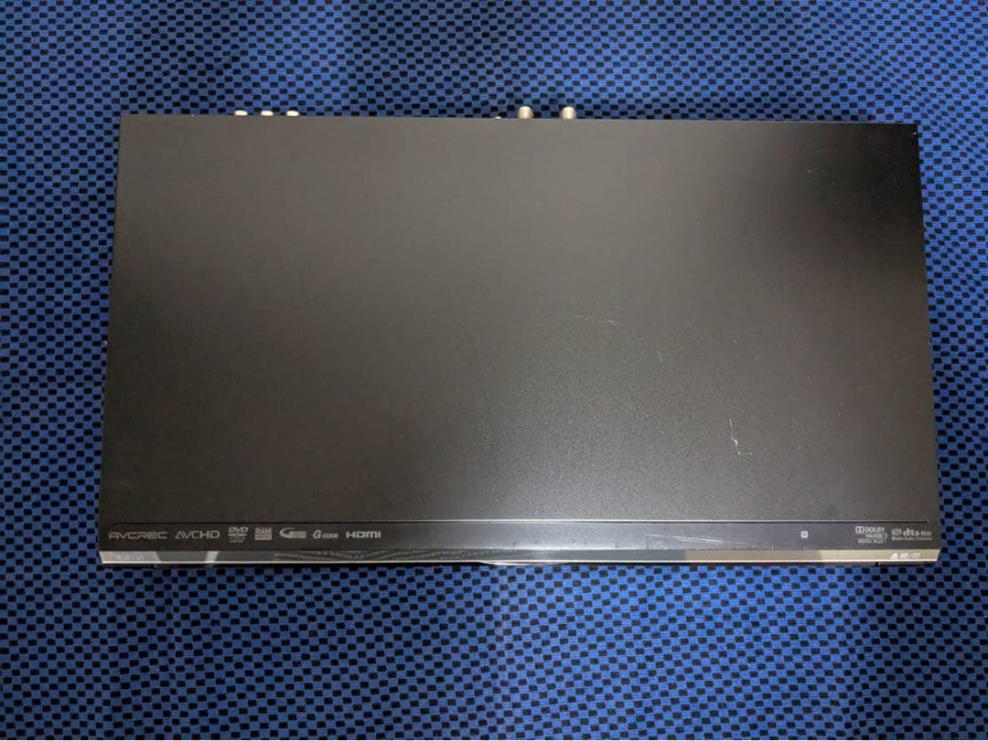 【最終値下げ】Panasonic ブルーレイレコーダー ブラック リモコン付き