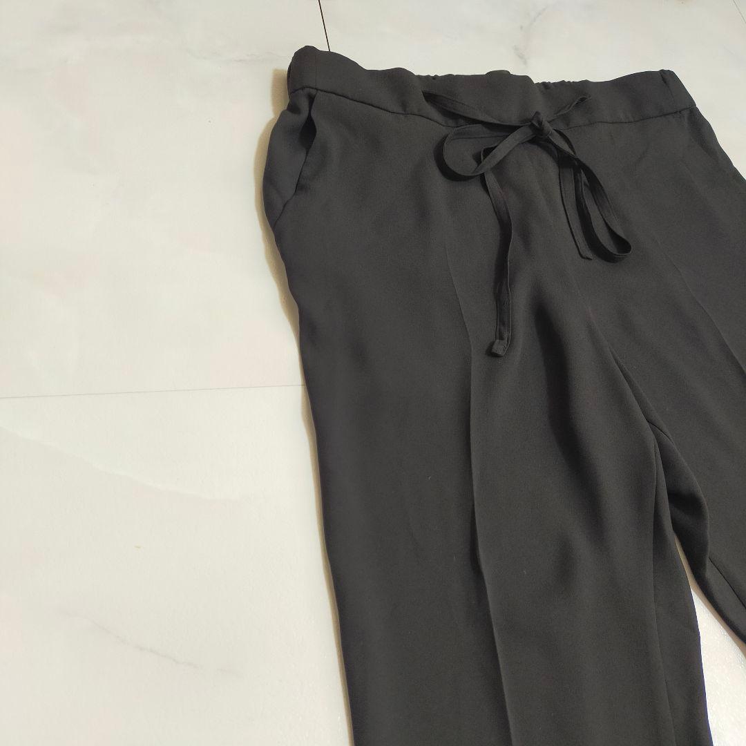 ヨーコチャン　YOKO CHAN スリムトラックパンツ　ブラック　23年モデル