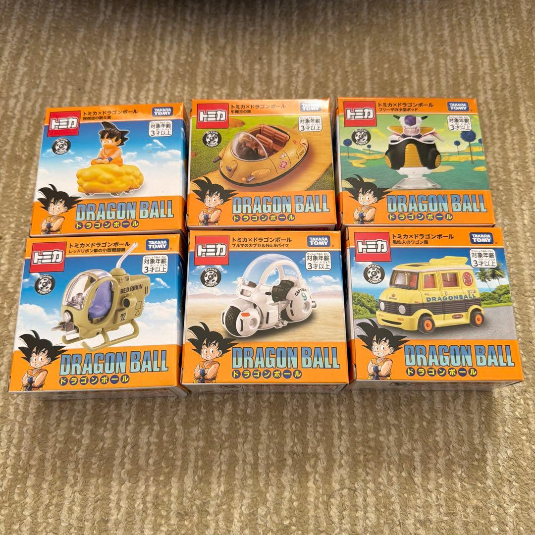 トミカ ドラゴンボール ミニカー 6個セット正規品