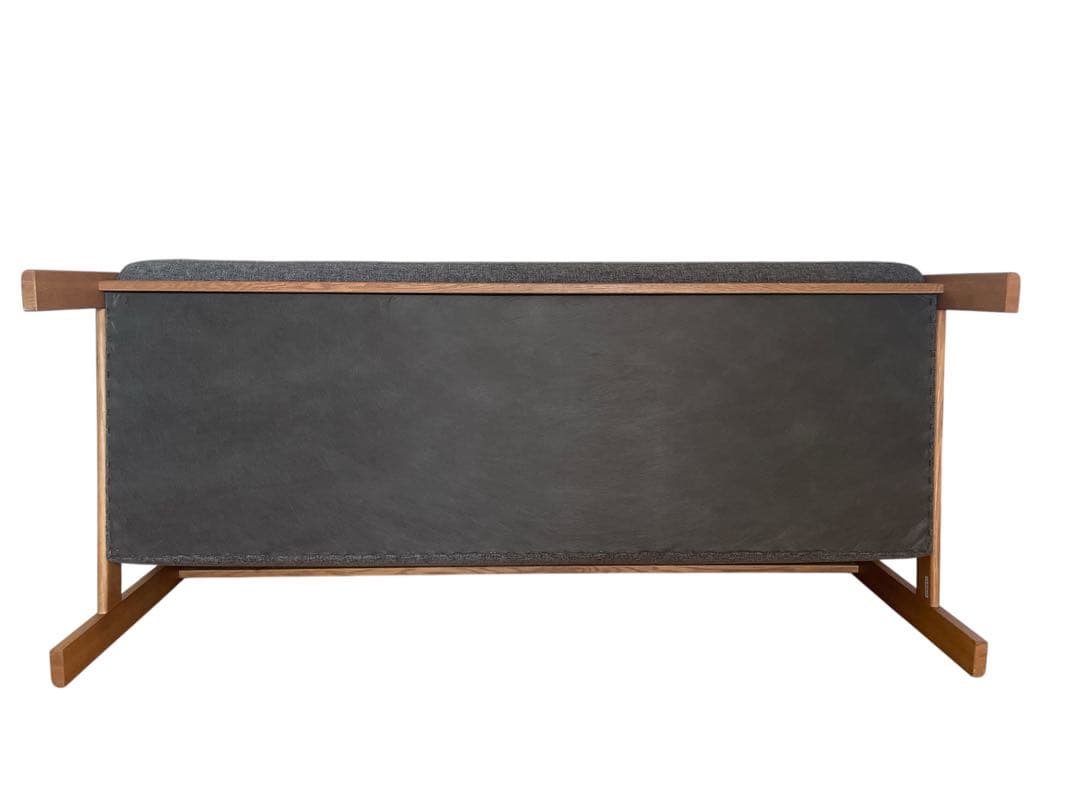 カリモク限定商品ブランドchitano チターノ3人掛けソファ ダークグレー