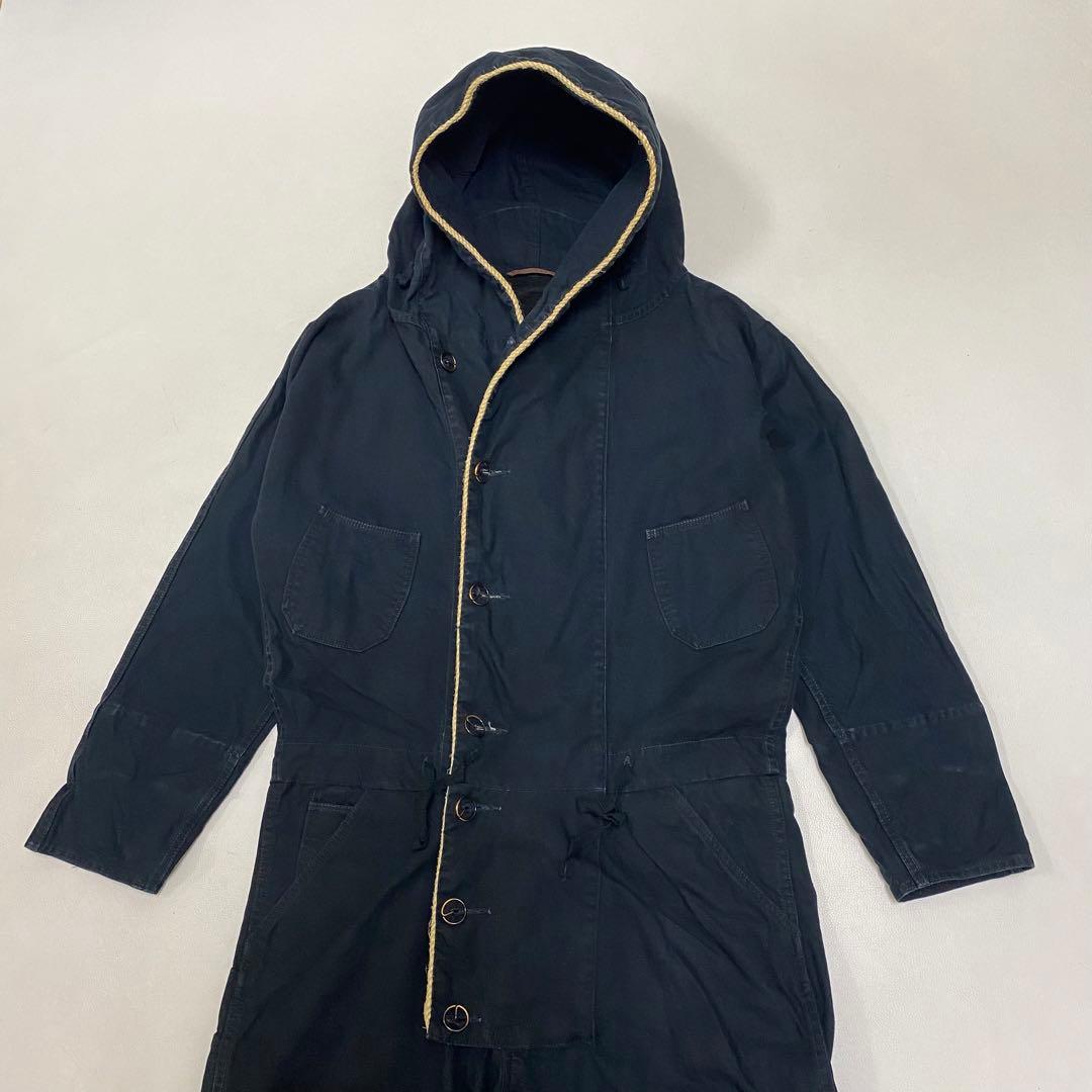 希少 KAPITAL キャピタル 2WAY つなぎ フード付き ジャンプスーツ