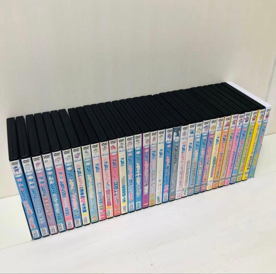 【新品ケース】映画　クレヨンしんちゃん　DVDセット全巻　合計32本　恐竜日記