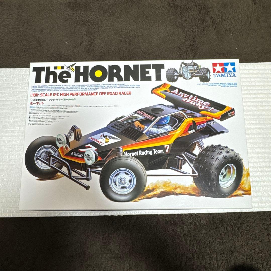 （新品）タミヤ　ホーネット組み立てキット【スプレーブラック付き】