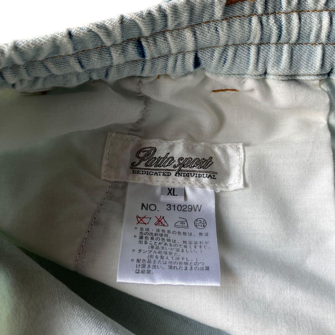 特大90s PARTO SPORT デニムセットアップ 上下 B系HIPHOP