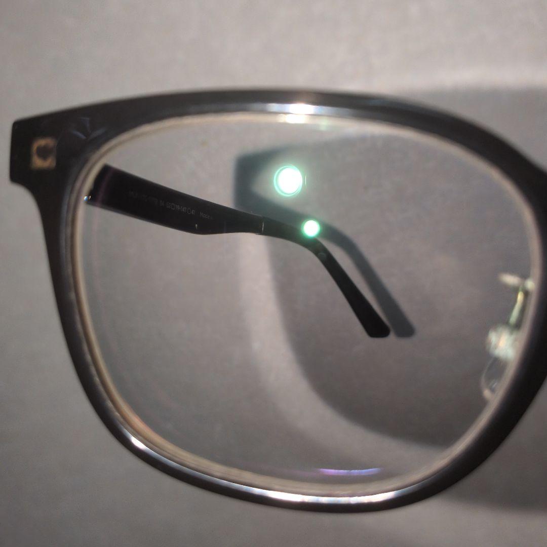 JINS ブラックフレーム メガネ(度あり)