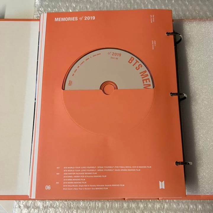 BTS MEMORIES メモリーズ 2019 DVD