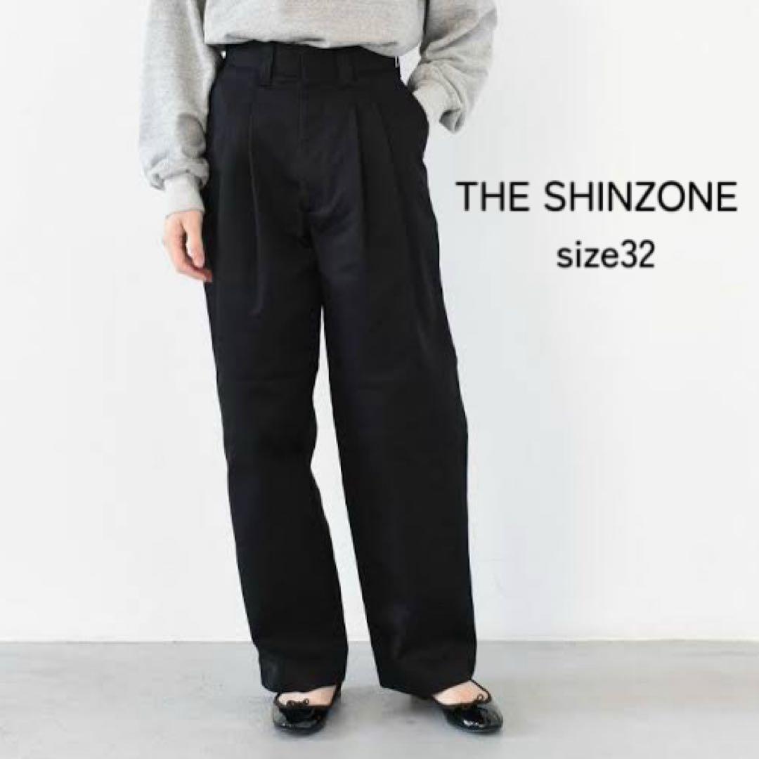 ザ シンゾーン トムボーイパンツ ストレートパンツ ワイドパンツ タックパンツ