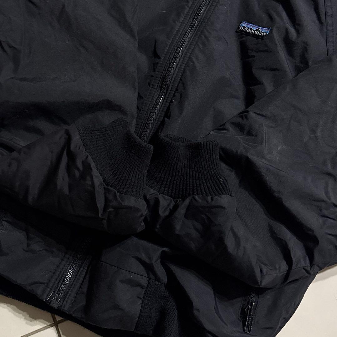 80's Patagonia シェルドシンチラ ブラック サイズ11/12 短丈