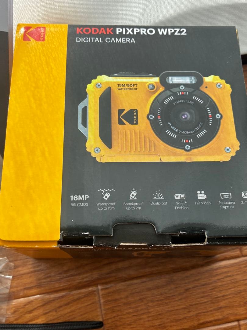 【1回使用のみ】超美品！KODAK PIXPRO WPZ2
