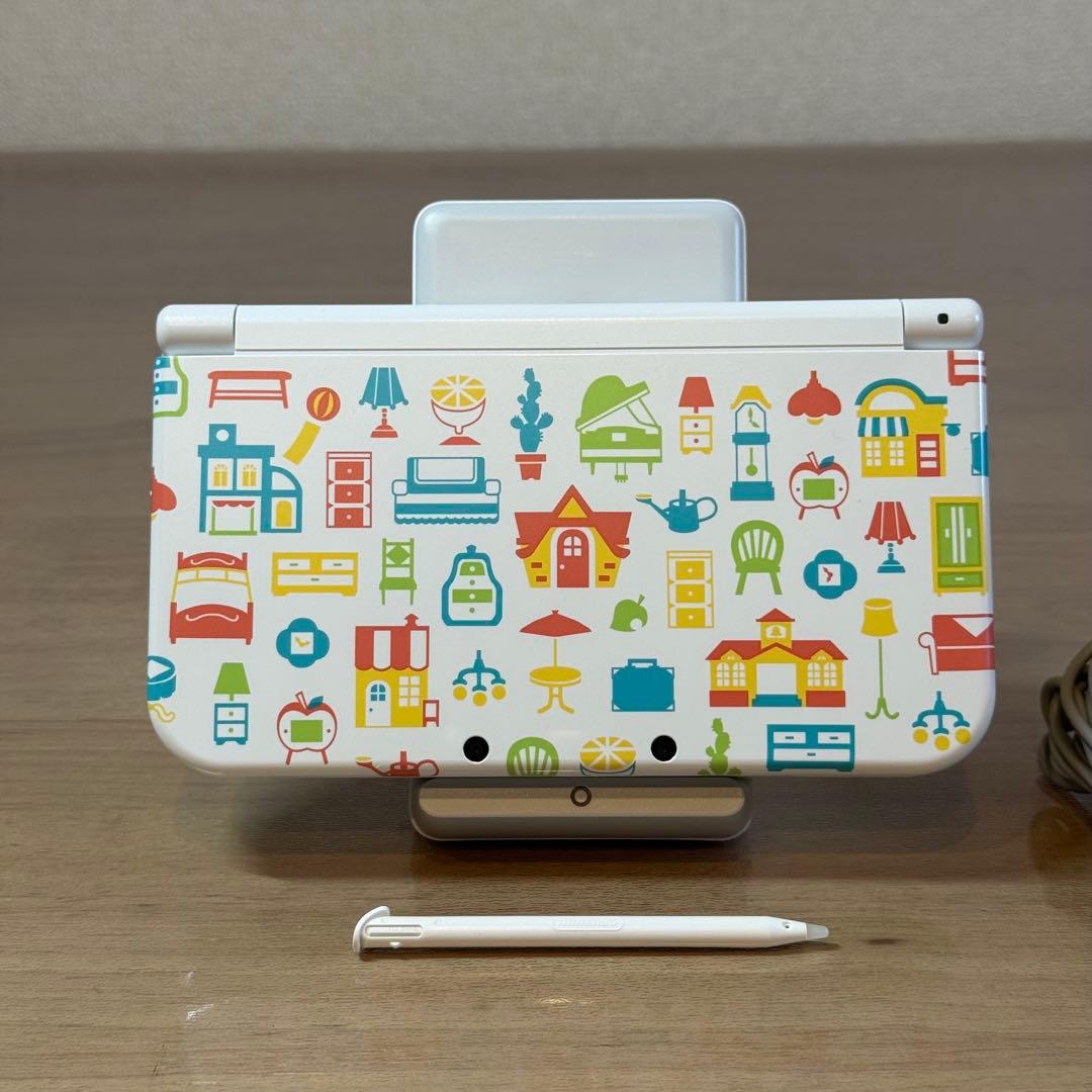 6-043 Newニンテンドー3DS LL ハッピーホームデザイナー 上下IPS