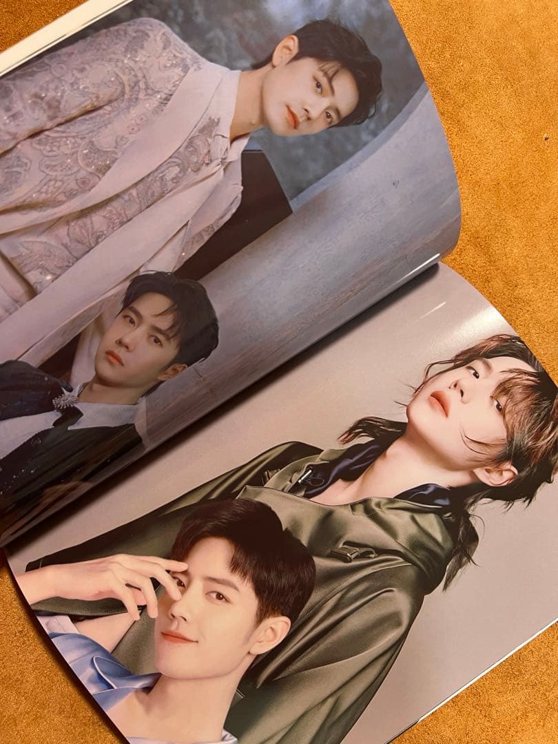 2799円　陳情令 王一博肖戦写真集 博君一肖合成写真集②