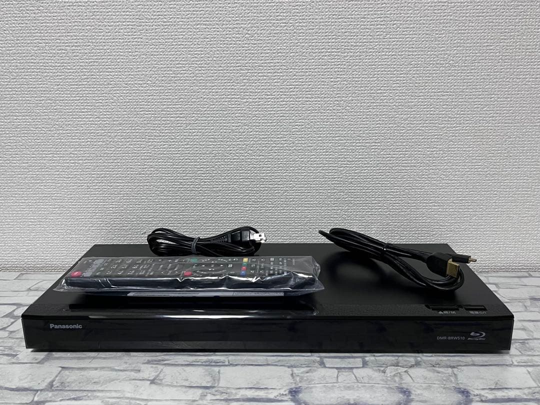 新品リモコン付　2番組録画　パナソニック　BDレコーダー　DMR-BRW510