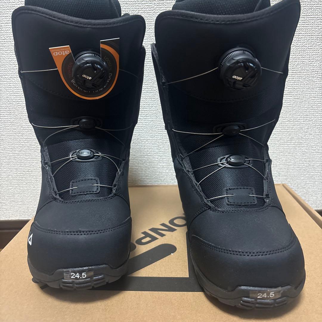 VISION PEAKS スノーボードブーツ24.5サイズ ブラック